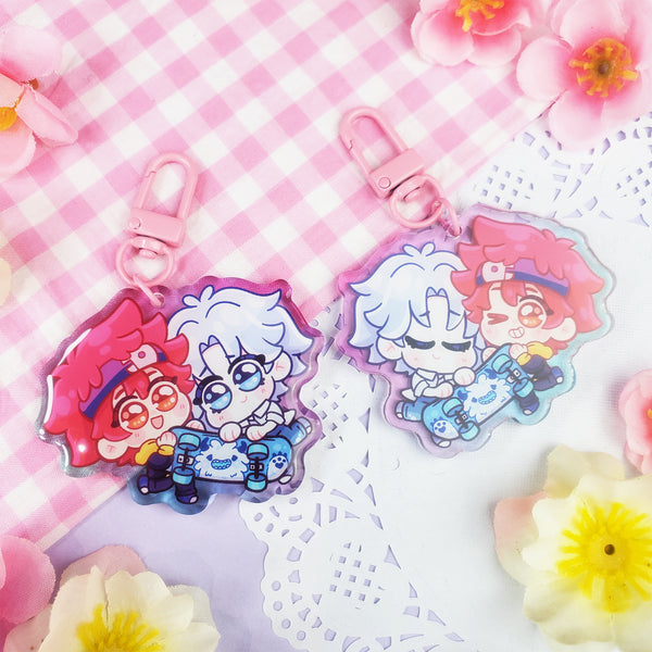 Sk8 - Reki + Langa  - Acrylic Keychain