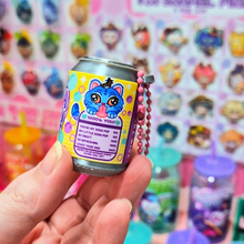 Load image into Gallery viewer, Soda Can Clicker Keychains | Saja Boys | Fizzy Soda | Shadow Milk Soda
