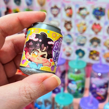 Load image into Gallery viewer, Soda Can Clicker Keychains | Saja Boys | Fizzy Soda | Shadow Milk Soda
