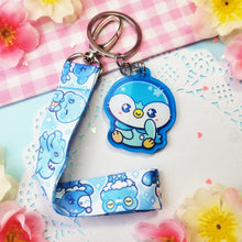 Load image into Gallery viewer, Water Starters - Mini Lanyard + Acrylic Keychain Set
