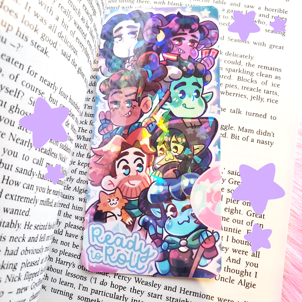 M9 Critical Role - Holographic Prism Bookmark