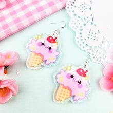 Load image into Gallery viewer, Ditto - Ice-cream Scoop - Acrylic Earrings
