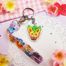 Load image into Gallery viewer, Cute Eeveelutions - Mini Lanyard + Keychain Set
