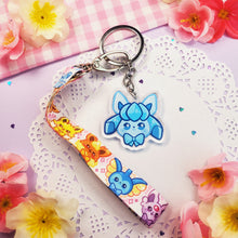 Load image into Gallery viewer, Cute Eeveelutions - Mini Lanyard + Keychain Set
