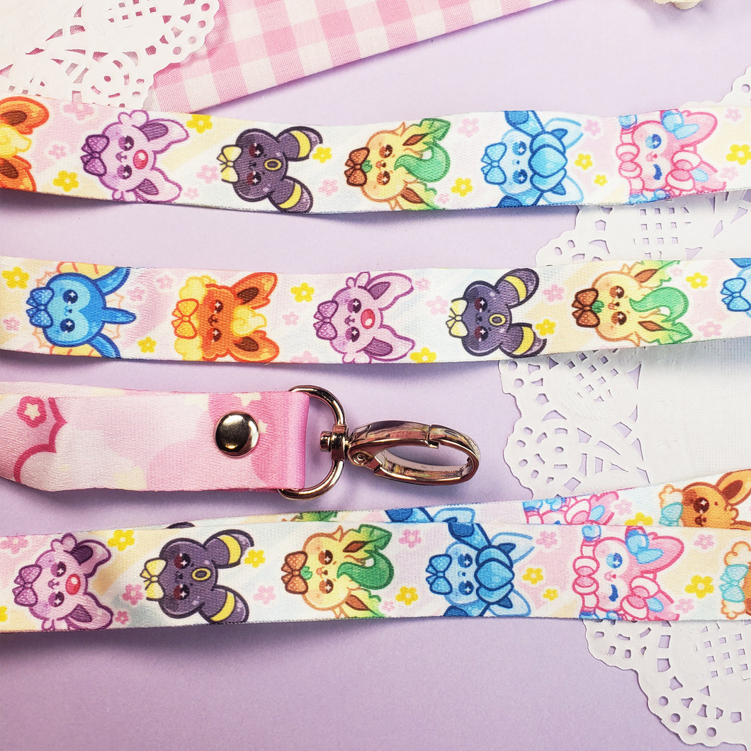 Cutie Eevelutions - Lanyard