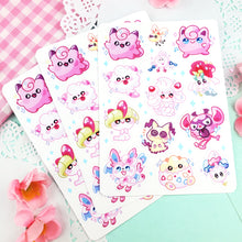 Load image into Gallery viewer, Fairy Type - Kiss Cut - Sticker Sheet
