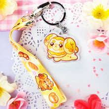 Load image into Gallery viewer, Fidough - Bread Dog - Mini Lanyard + Acrylic Keychain Set
