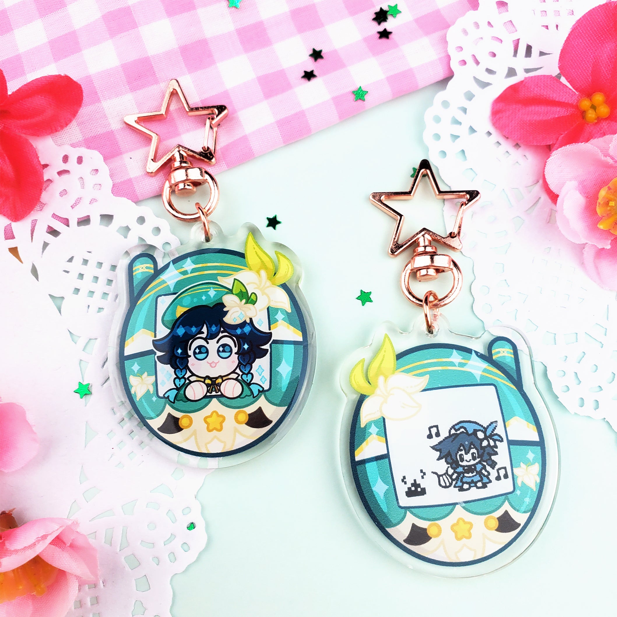 Venti-Gotchi - Acrylic Keychain – BotTwins