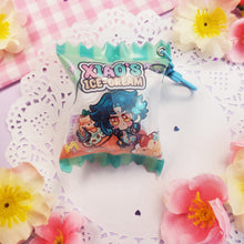 Load image into Gallery viewer, ♡ Genshin IceCreams - Xiao - Almond Tofu + Mint Swirl - Candy Shaker Bag ♡
