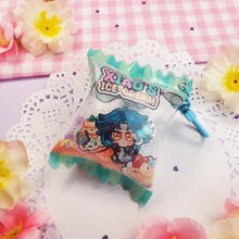 Load image into Gallery viewer, ♡ Genshin IceCreams - Xiao - Almond Tofu + Mint Swirl - Candy Shaker Bag ♡
