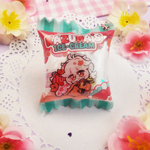 Load image into Gallery viewer, ♡ Genshin IceCreams - Kazuha Maple + Strawberries and Cream Swirl - Candy Shaker Bag ♡
