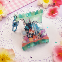 Load image into Gallery viewer, ♡ Genshin IceCreams - Xiao - Almond Tofu + Mint Swirl - Candy Shaker Bag ♡
