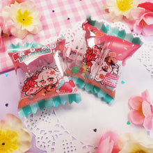 Load image into Gallery viewer, ♡ Genshin IceCreams - Kazuha Maple + Strawberries and Cream Swirl - Candy Shaker Bag ♡
