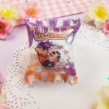 Load image into Gallery viewer, ♡ Genshin IceCreams - Itto - Geo Honey + Lavender Melon - Candy Shaker Bag ♡
