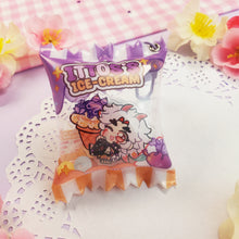 Load image into Gallery viewer, ♡ Genshin IceCreams - Itto - Geo Honey + Lavender Melon - Candy Shaker Bag ♡
