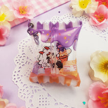 Load image into Gallery viewer, ♡ Genshin IceCreams - Itto - Geo Honey + Lavender Melon - Candy Shaker Bag ♡
