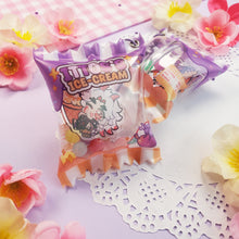 Load image into Gallery viewer, ♡ Genshin IceCreams - Itto - Geo Honey + Lavender Melon - Candy Shaker Bag ♡
