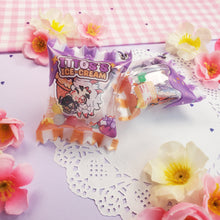 Load image into Gallery viewer, ♡ Genshin IceCreams - Itto - Geo Honey + Lavender Melon - Candy Shaker Bag ♡
