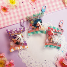 Load image into Gallery viewer, ♡ Genshin IceCreams - Itto - Geo Honey + Lavender Melon - Candy Shaker Bag ♡
