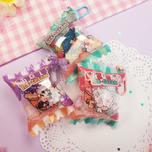 Load image into Gallery viewer, ♡ Genshin IceCreams - Itto - Geo Honey + Lavender Melon - Candy Shaker Bag ♡
