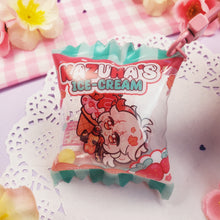 Load image into Gallery viewer, ♡ Genshin IceCreams - Kazuha Maple + Strawberries and Cream Swirl - Candy Shaker Bag ♡
