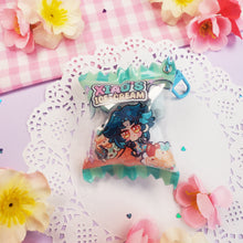 Load image into Gallery viewer, ♡ Genshin IceCreams - Xiao - Almond Tofu + Mint Swirl - Candy Shaker Bag ♡
