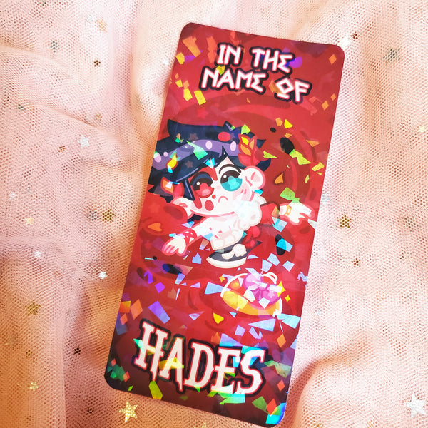 Hades - Holographic Prism Bookmark