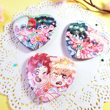 Load image into Gallery viewer, Tododeku - Heart Badge
