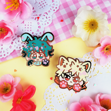 Load image into Gallery viewer, Deku Bunny - Hard Enamel Pin
