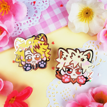 Load image into Gallery viewer, Denki Kitty - Hard Enamel Pin
