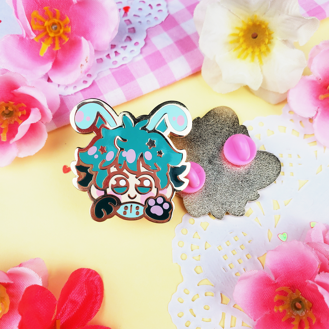 Deku Bunny - Hard Enamel Pin