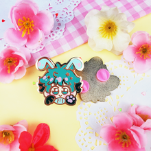 Load image into Gallery viewer, Deku Bunny - Hard Enamel Pin
