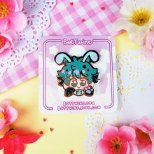 Load image into Gallery viewer, Deku Bunny - Hard Enamel Pin
