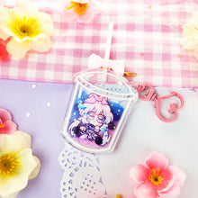 Load image into Gallery viewer, Genshin Boba Tea - Lollipop Keychains - Itto + Childe + Ayato
