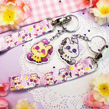 Load image into Gallery viewer, Cute Mimikyu - Mini Lanyard + Keychain Set
