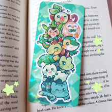 Load image into Gallery viewer, StarterMons- Holographic Prism Bookmark
