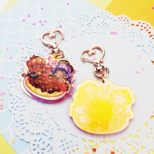 Load image into Gallery viewer, Raihan + Leon -  Holographic Acrylic Keychain
