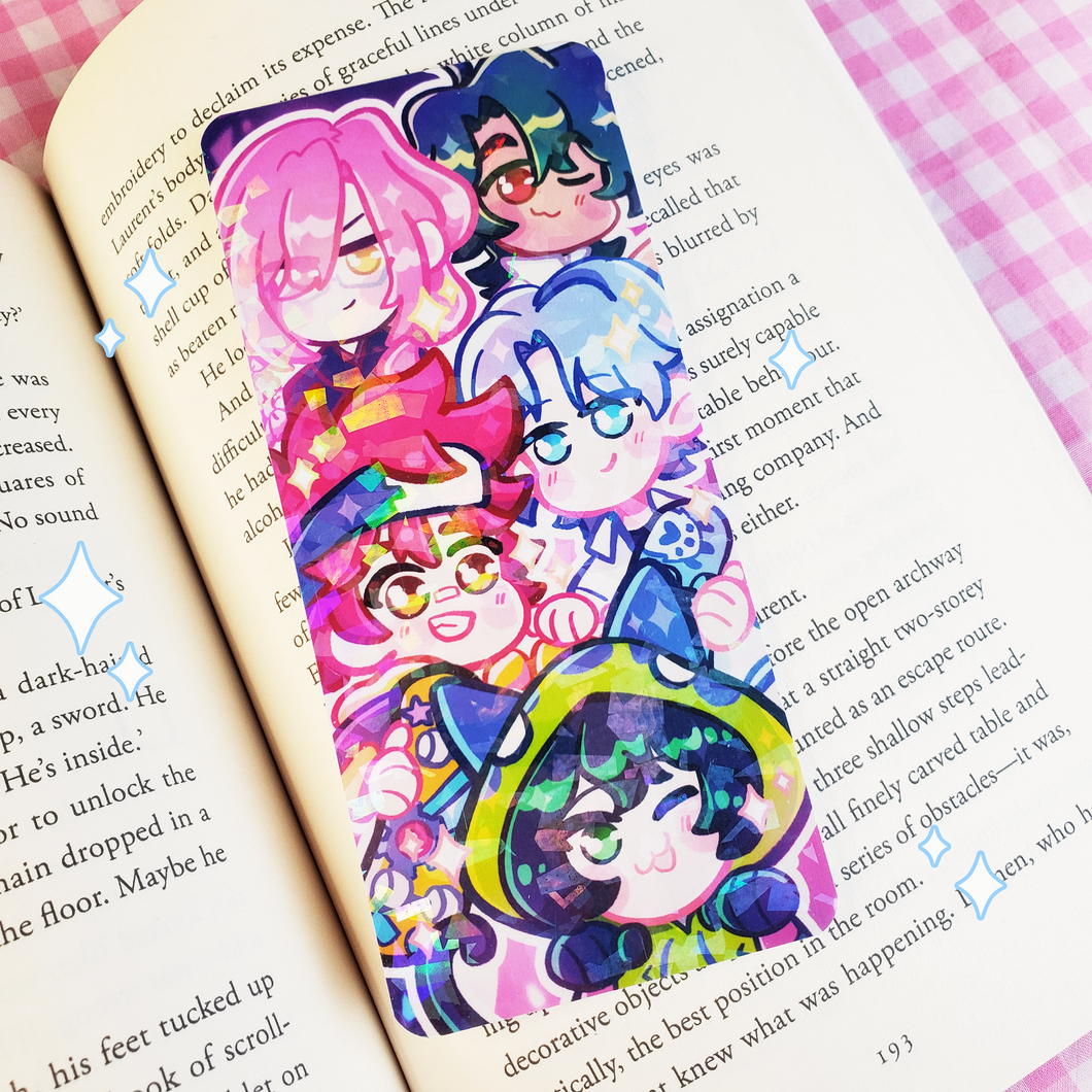 Sk8 Infinity - Holographic Prism Bookmark