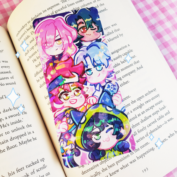 Sk8 Infinity - Holographic Prism Bookmark