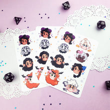 Load image into Gallery viewer, Vox Machina - Kiss Cut - Sticker Sheet
